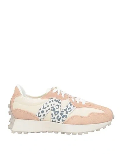 New Balance Woman Sneakers Blush Size 7.5 Leather, Textile Fibers In Pink