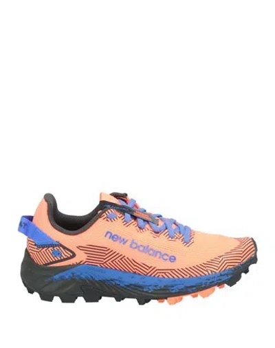 New Balance Woman Sneakers Coral Size 8 Textile Fibers In Red