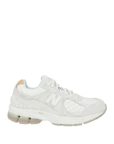 New Balance Woman Sneakers Cream Size 4.5 Leather In White