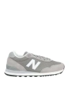 New Balance Woman Sneakers Grey Size 7 Leather, Textile Fibers In Grey