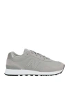 New Balance Woman Sneakers Grey Size 8 Leather, Textile Fibers In Grey