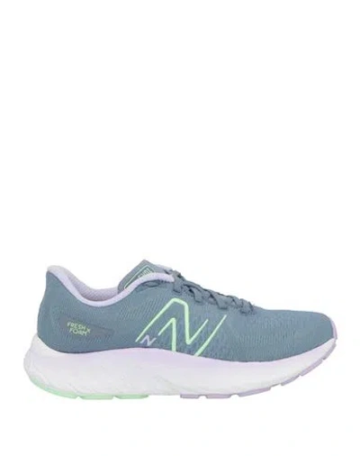 New Balance Woman Sneakers Grey Size 8 Textile Fibers In Gray
