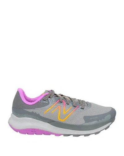 New Balance Woman Sneakers Grey Size 8 Textile Fibers