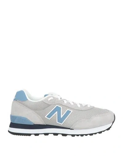 New Balance Woman Sneakers Grey Size 8 Textile Fibers, Leather