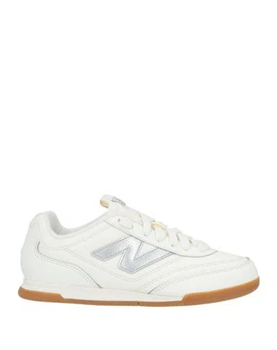 New Balance Woman Sneakers Ivory Size 6 Synthetic Material In White