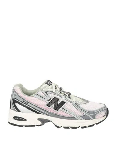 New Balance Woman Sneakers Light Pink Size 7.5 Textile Fibers, Leather