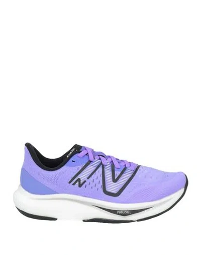 New Balance Woman Sneakers Light Purple Size 8 Textile Fibers