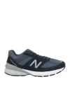 New Balance Made In Us 990v4 Navy Panelled Sneakers In Blue