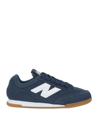 New Balance Woman Sneakers Navy Size 4.5 Leather