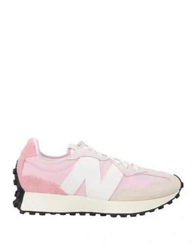 New Balance Woman Sneakers Pink Size 5.5 Leather, Textile Fibers