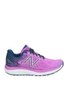 New Balance Woman Sneakers Purple Size 8 Textile Fibers In Purple