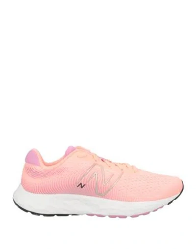 New Balance Woman Sneakers Salmon Pink Size 5 Textile Fibers