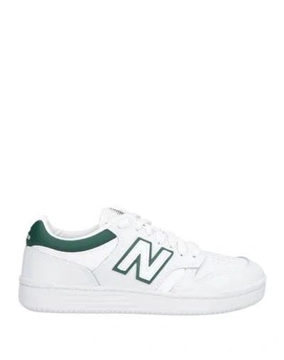 New Balance Woman Sneakers White Size 5 Leather