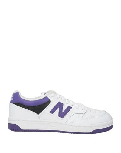 New Balance Woman Sneakers White Size 6 Leather