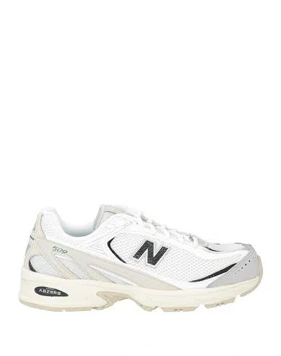 New Balance Woman Sneakers White Size 6 Textile Fibers In Multi