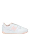 New Balance Womens Lace Up Casual Casual And Fashion Sneakers In White