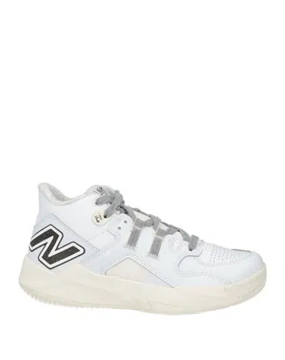 New Balance Woman Sneakers White Size 7.5 Textile Fibers