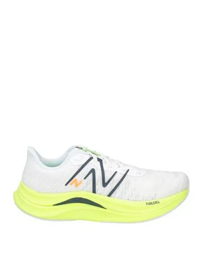 New Balance Woman Sneakers White Size 8 Textile Fibers