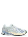 New Balance 1906r Metallic Leather-trimmed Mesh And Suede Sneakers In Blue