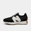 New Balance 327 In Black/white/mineral Red
