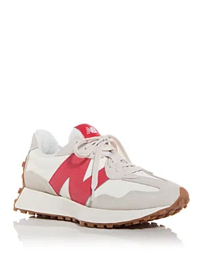 New Balance 327 "moonbeam True Red" Sneakers In White
