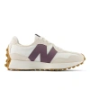 New Balance 327 Low-top Sneakers In Beige/white/purple