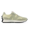 New Balance Women's 327 Sneakers In Green/beige