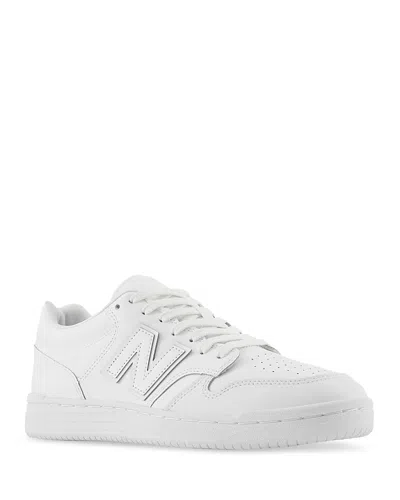 New Balance Women's 480 Lace Up Sneakers In White
