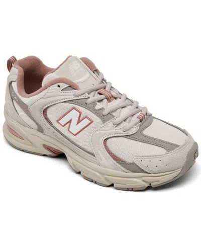 New Balance Women's 530 Casual Sneakers From Finish Line In Timberwolf Linen