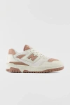 New Balance Women's 550 Sneaker In Sea Salt With Landslide, Women's At Urban Outfitters In White/brown