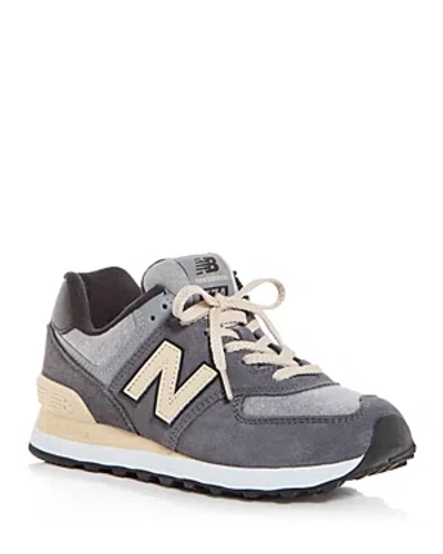 New Balance Women's 574 Low Top Sneakers In Gray