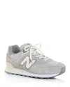 New Balance Women's 574 Low Top Sneakers In Light Gray