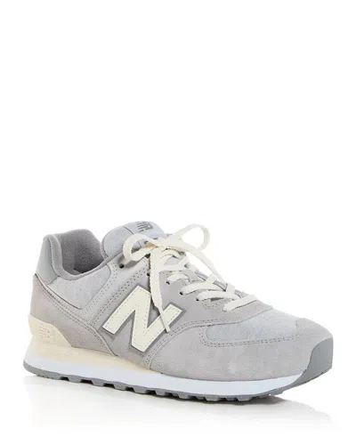 New Balance Women's 574 Low Top Sneakers In Light Gray