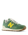 New Balance Round-head Sneakers In Green