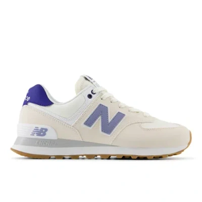 New Balance Women's 574 Sneakers In Beige/purple