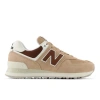 New Balance Women's 574 Fashion Casual Sneakers From Finish Line In Brown/grey