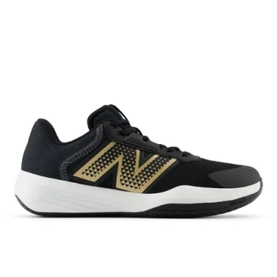 New Balance Women's 696v6 Tennis Shoes In Black/white