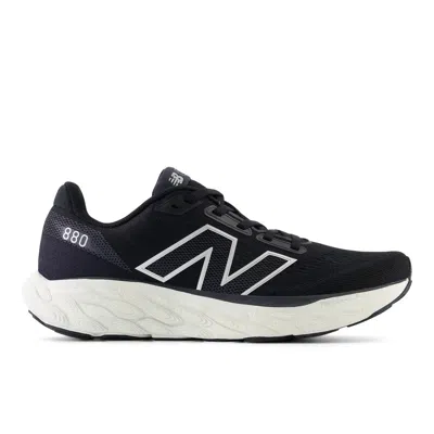 New Balance Women's 880v14 Running Shoes In Black/sea Salt/silver Metallic In Multi
