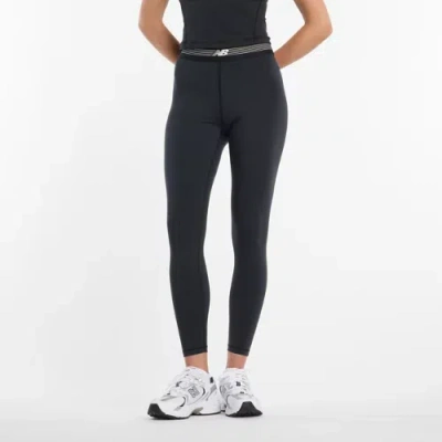 New Balance Women's Ac Legging 25" In Black