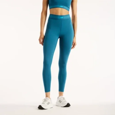 New Balance Women's Ac Legging 25" In Blue