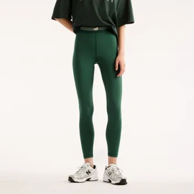 New Balance Women's Ac Legging 25" In Green