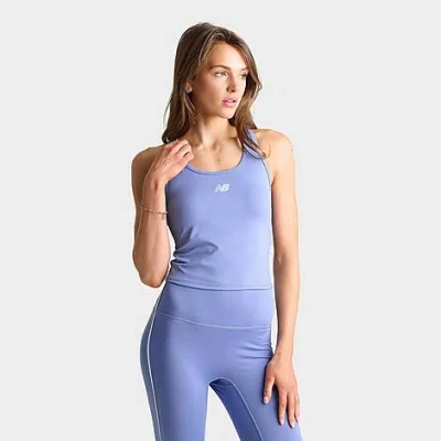 New Balance Women's Accelerate Tank Top In Blue