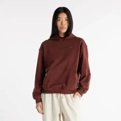 New Balance Women's Athletics French Terry Hoodie In Brown