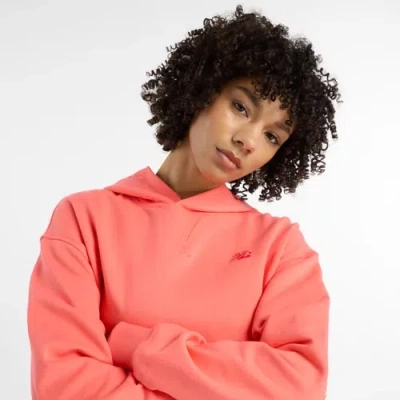 New Balance Women's Athletics French Terry Hoodie In Red