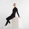 New Balance Women's Athletics Heat Grid 1/2 Zip In Black
