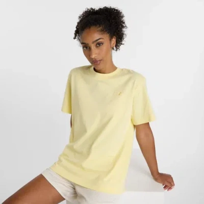 New Balance Women's Athletics Jersey T-shirt In Yellow