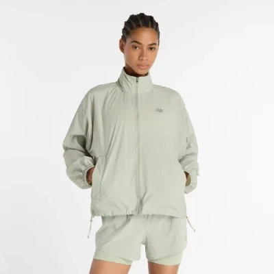New Balance Women's Athletics Packable Jacket In Gray