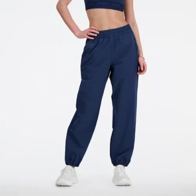 New Balance Women's Athletics Stretch Woven Jogger In Blue