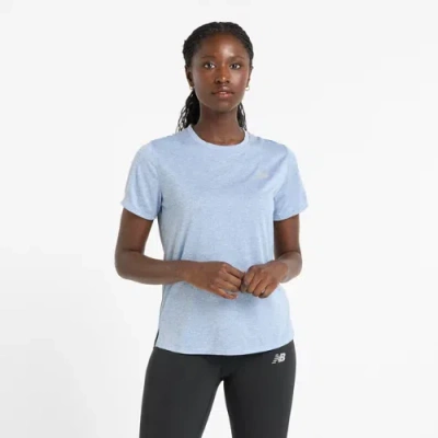 New Balance Women's Athletics T-shirt In Blue