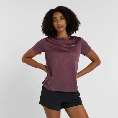 New Balance Women's Athletics T-shirt In Purple
